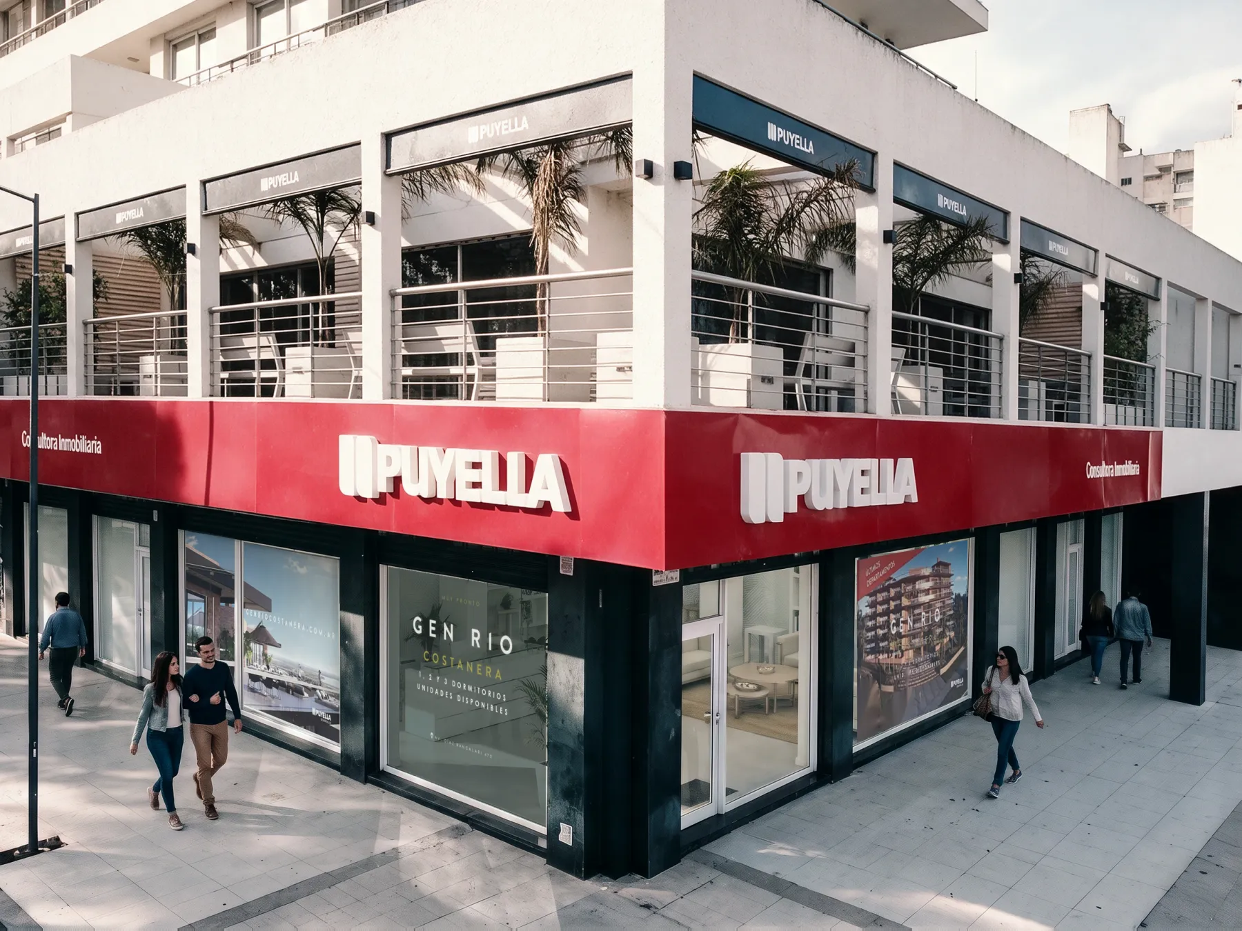 Fachada de Puyella Bienes Raíces en Bartolomé Mitre 154, San Nicolás
